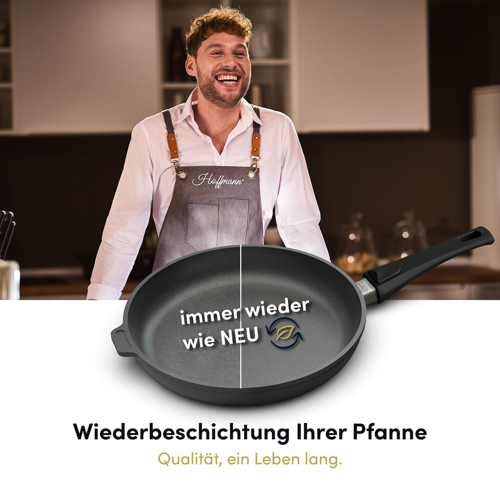 Hochrandpfanne Ø 20-28 cm I Deckel optional